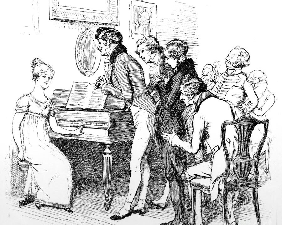 17 scene from pride and prejudice by jane austen hugh thomson 17 scene from pride and prejudice by jane austen hugh thomson