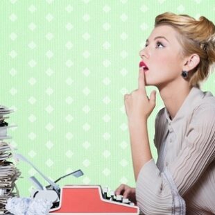 writer thinking writer thinking