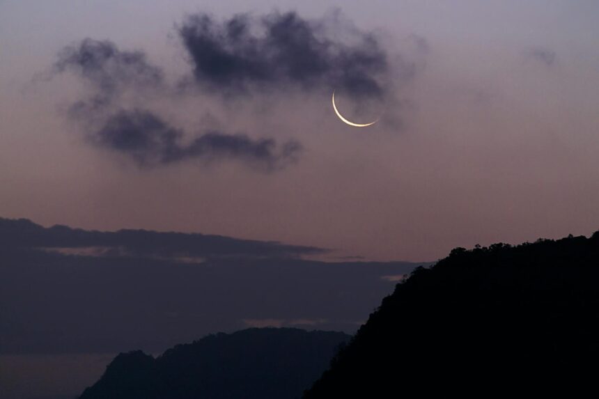 pexels photo 4100130 silhouette of mountain under the moon covered with clouds